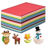 Simetufy 120 Pcs Felt Fabric Sheets, 8x12 Inch DIY