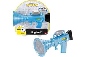 Mattel Minions Tiny Toot Fart Toy Blaster, Role-Play Accessory with Firing Mechanism to Vary Sound