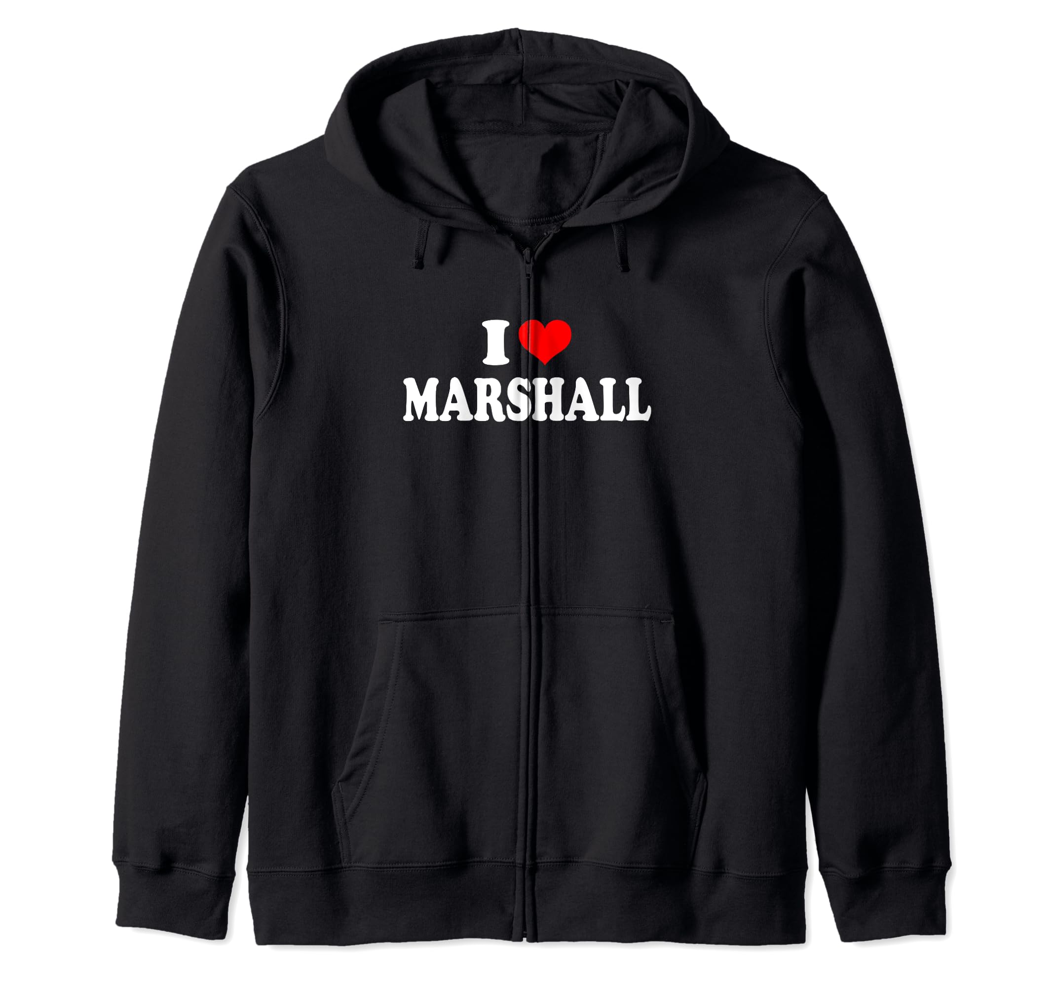 Marshall - I Heart Marshall - I Love Marshall Zip Hoodie