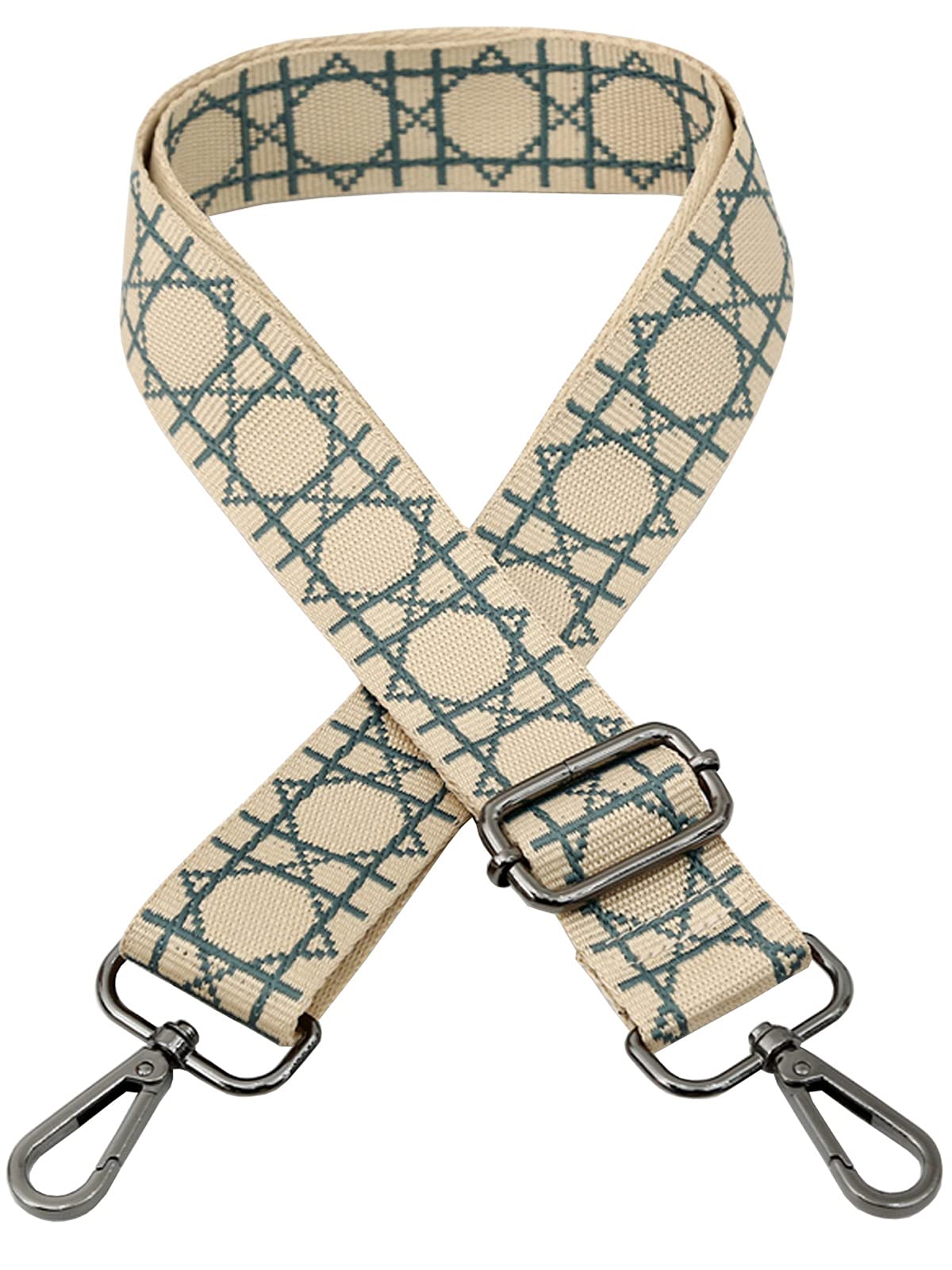 Adjustable Wide Shoulder Strap Replacement Belt Crossbody Canvas Bag Handbag