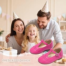 Tegeek Girls Toddler/Little Kid Mary Jane Flats