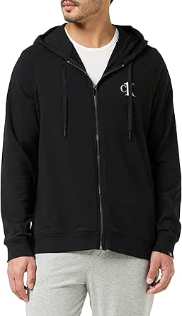 calvin klein grey zip up jacket