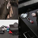 LEAYOKA 50pcs Black Disposable Tattoo Bibs Waterproof 13x18 Inch Dental Napkins view 7