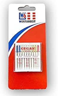 Original W6 Wertarbeit Nähmaschinennadel 130/705 H Combi Jeans Universal Stretch Nähmaschinennadeln Maschinen-Nadeln Nähmaschinen Nadel