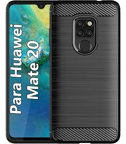 Funda Doble Capa Con Anillo Metálico Para Huawei Mate 20 Lite – Protección Resistente Y Soporte Oculto, Compatible Con Montaje Magnético Para Coche