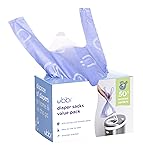 Ubbi Disposable Nappy Sacks, Lavender