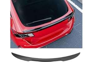 SZYANG Spoiler Compatible with 2022-2025 Honda Civic Hatchback Trunk Spoiler ABS Lip Spoiler Wing Replacement for 2022 2023 2024 2025 Honda Civic Accessories(Glossy Black)