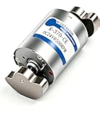 3650 Vibrationsmotor 10W 3800 U/min – 12V DC – Starker Exzentermotor Für Massageliegen, Siebe & Medizinische Geräte – Inkl. Netzteil