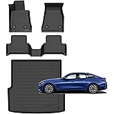 for BMW i4 Floor Mats 2022 2023 2024 2025,Car Mats for BMW i4 eDrive35 | eDrive40 | xDrive40 | M50 All Weather Floor Mats Cargo Liner Anti-Slip Custom Fit for i4 Accessories