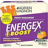 Adrien Gagnon - Energex Boost Liquid - Fast-Acting Natural Energy Burst – Vitamins, Adptogenic Plants & Natural Caffeine – Or