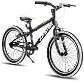 JOYSTAR Lubbock 20" 24" Kids Bike for Boys &amp; Girls 7-12 Years | Hardtail Kids Mountain Bike, 1-Speed/7-Speed Drivetrain, Knobby White Wall Tires