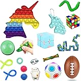 Pop Fidget Toys Pack Mini pop Autism Special Needs Stress Relief Silicone Pressure Relieving Toys Fidget Sensory Stress Ball 