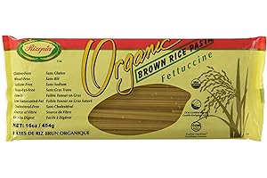 Rizopia Rice Pasta Organic Brown Rice Fettuccine, 454g