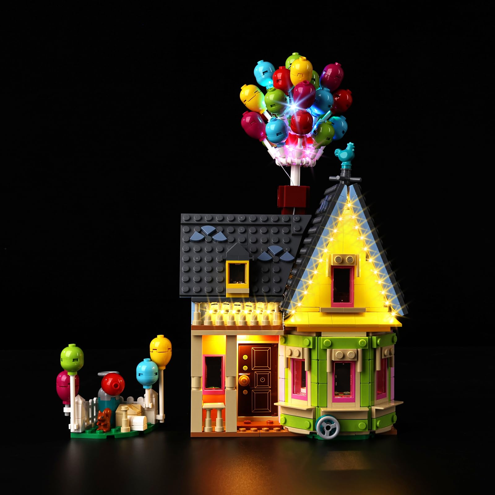 Kyglaring LED Lighting Kit Compatible with Lego ‘Up’ House 43217 Building Blocks, Lighting Accessories for Lego 43217 Model Set, Not Include Models (43217 Classic version) — image 1