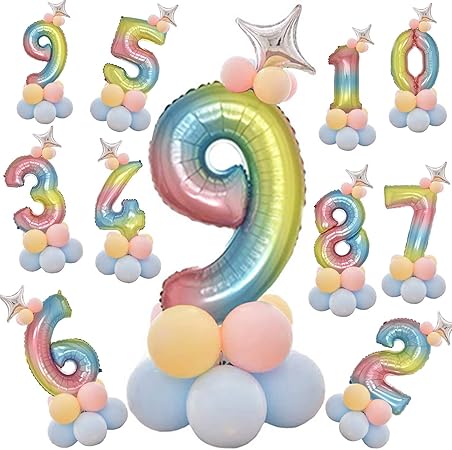 Amazon 誕生日 風船 数字 バルーン Sapas バースデー 飾り バルーン パーティー 飾り風船 おしゃれ 3 風船 バルーン おもちゃ