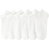 Womens Thin Rayon Bamboo Breathable Ankle Socks Soft Low Cut Comfortable Sock Lightweight Ladies Mesh Sock 6 Pairs