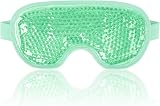 NEWGO Cooling Eye Mask Gel Cold Therapy For Puffy Eyes Migraine Green