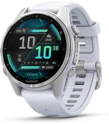 Amazon.com: Garmin fēnix® 8 – 43mm, AMOLED, Premium Multisport GPS