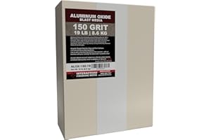#150 Aluminum Oxide - 19 LBS - Course Sand Blasting Abrasive Media for Blasting Cabinet or Blasting Guns.