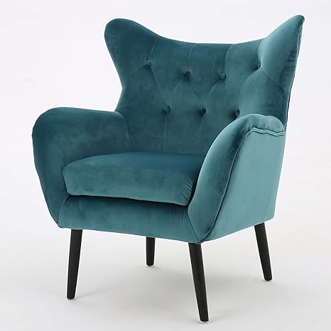 Christopher Knight Home 298850 Alyssa Arm Chair Dark Teal Amazon Ca Home Kitchen