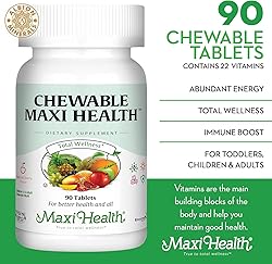 Maxi Health Chewable - Multivitamin for Men and