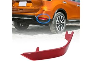 Priprilod 1 PCS Rear Passenger Right Side Bumper Reflector 265606FV0A Compatible with Nissan Rogue 2017 2018 2019# NI1185105N 26560-6FV0A