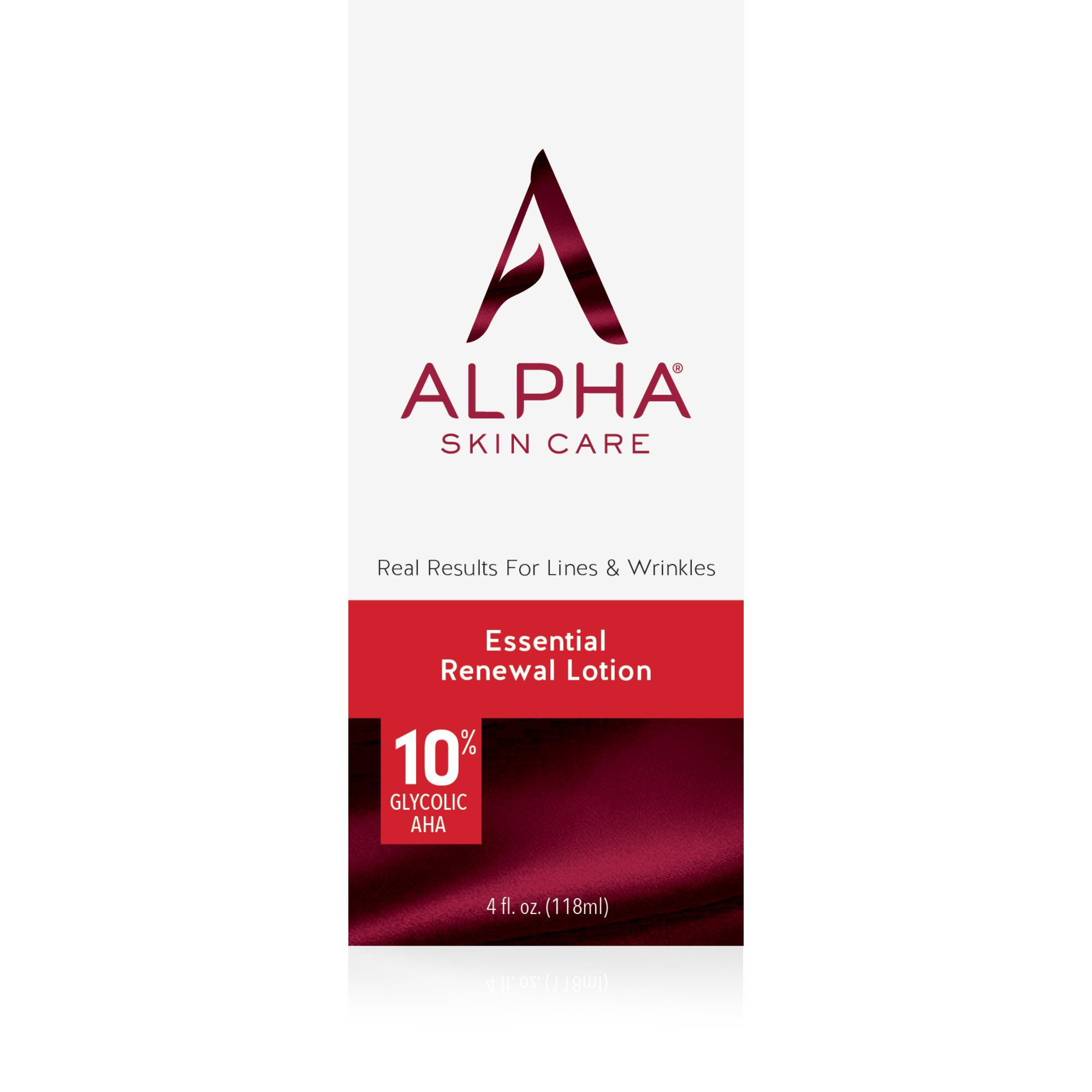 Alpha Skin Care Essential Renewal Lotion AntiAging Formula 10