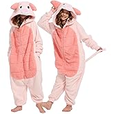Unpifolov Kids Pig Cosplay Costumes Unisex Animal Children Teenager Jumpsuit