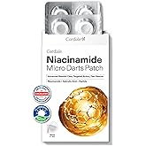 Cordiale Niacinamide Microdart Pimple Patches + Salicylic Acid & Peptide - Micropoint Hydrocolloid for Deep Blemishes & Early Stage zits, Dark Spot Treatment, Korean Skin Care (12 Count)