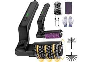 Vahrelo Grillmaster Pro,Electric Grill Brush, Cordless Electric BBQ Grill Cleaner with Powerful Motor, Rechargeable Grill Cle