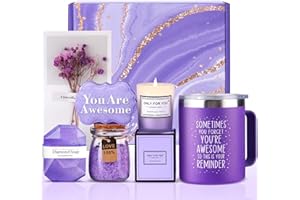 LXLZSH Gifts for Women, Birthday Gifts for Women Friendship, You're Awesome Coffee Mug Relaxation Spa Gift Basket for Her Wife Sister Mom Daughter Girlfriend Coworker-Christmas, Valentines, Mothers Day Gifts
