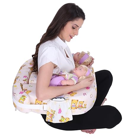 Buy Momtobe Hd Foam Cotton Fabric Printed Twin Feeding Nursing