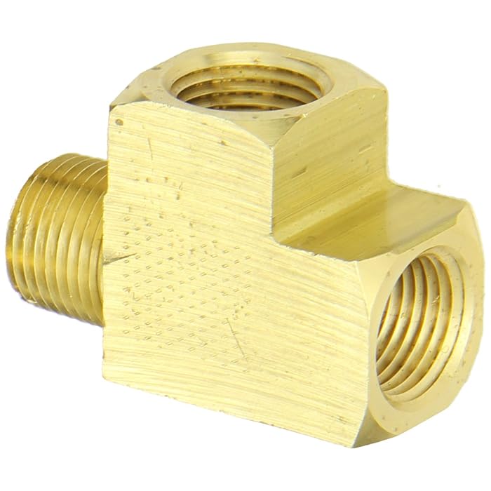 Buy Eaton Weatherhead 3750X8 Brass CA360 Fitting, Street Tee, 1/2"NPT