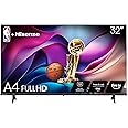 Hisense 32-Inch Class A4 Series FHD 1080p Smart Fire TV (32A4NF, 2025 Model) - DTS Virtual: X, Slim Bezel Design, Alexa Built in