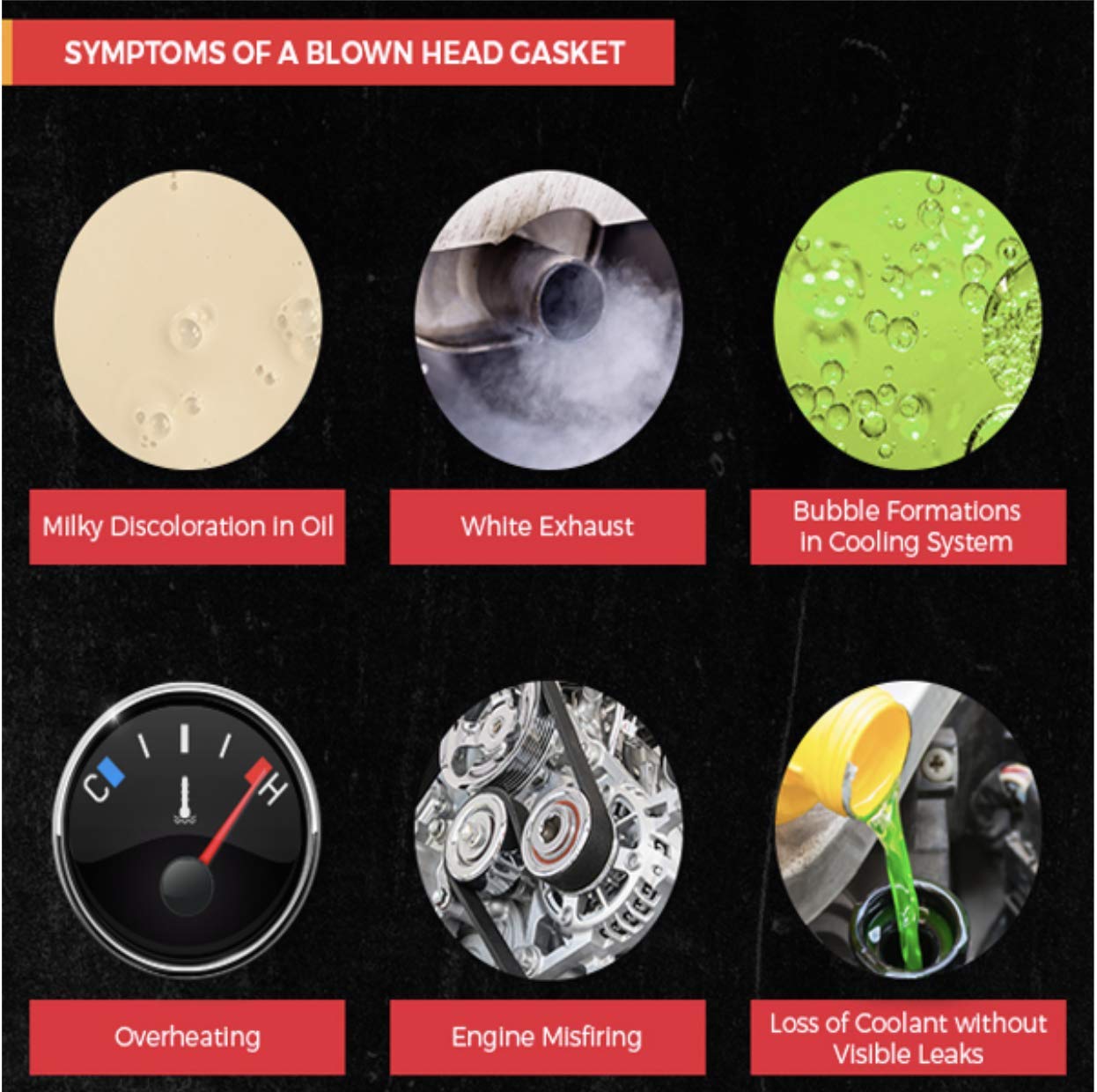 Bar's Leak HG1 HEAD SEAL Blown Head Gasket Repair