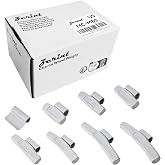 ZERINT MC-M80 Wheel Weight Kit MC Style 80pcs/kit, Grey 80pcs/kit: 0.25oz, 0.5oz, 0.75oz, 1oz 15pcs Each, 1 1.25oz, 1.5oz, 2oz and 2.5oz 5pcs Each