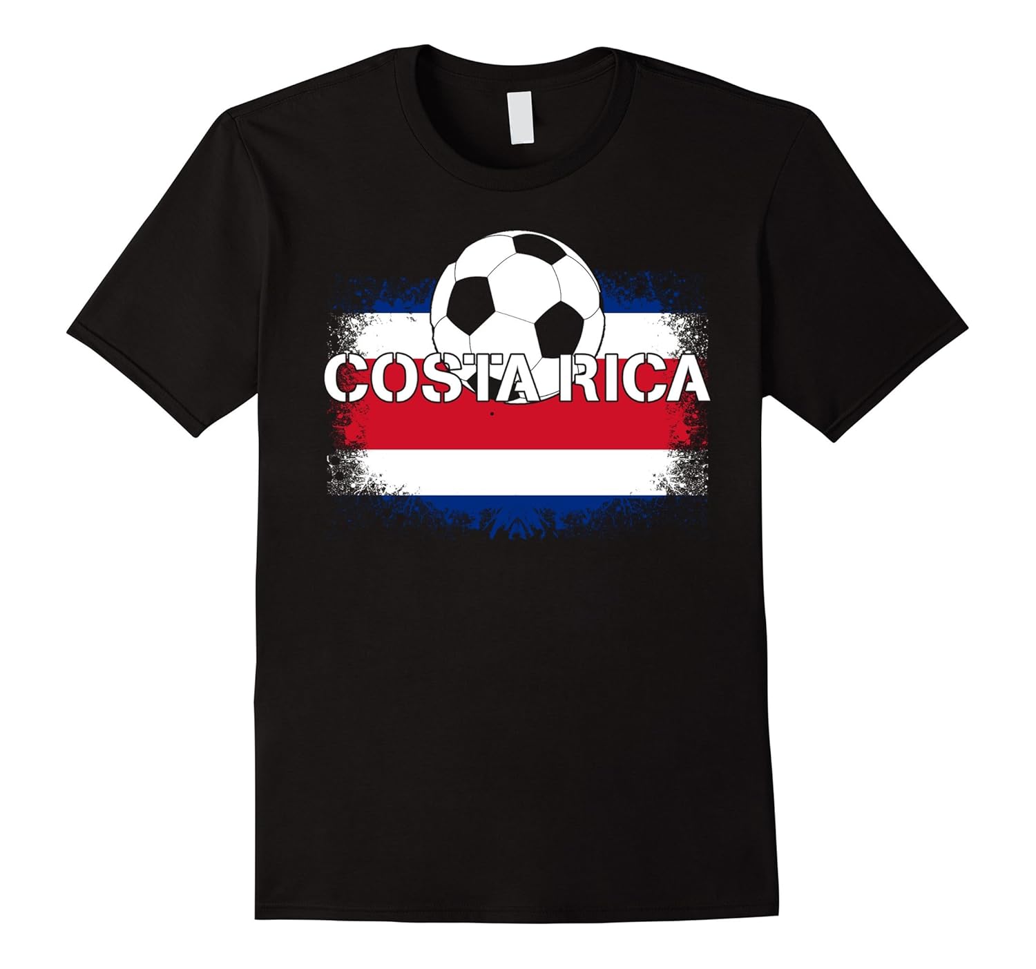 Camiseta Futbol Costa Rica â Costa Rican Soccer T-Shirt-4LVS