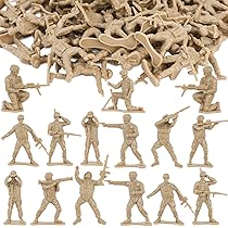 Amazon.com: MCPINKY 100PCS Army Men Toy Soldiers, Plastic Soldier