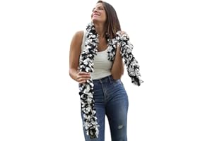 HAPPY BOA FEATHERLESS Original Faux Feather Boa (Made of Yarn), U.S. Patent # D814,740. Cut to Length. Made in America