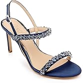 Jewel Badgley Mischka Women's Donna Heeled Sandal