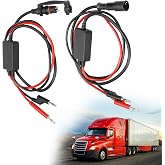 ABS Diagnostic Multimeter Cable Adapter Trailer Diagnostic Tool | with EVA Storage Case, Multimeter Cable for Heavy Duty Semi Trucks and Semi Trailers Sensor Resistance Voltage Testing
