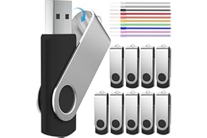 128MB USB Stick 10 Pack Flash Drive Bulk Small Capacity USB 2.0 Thumb Drive Cle USB Clef USB Jump Drive Portable Memory Stick