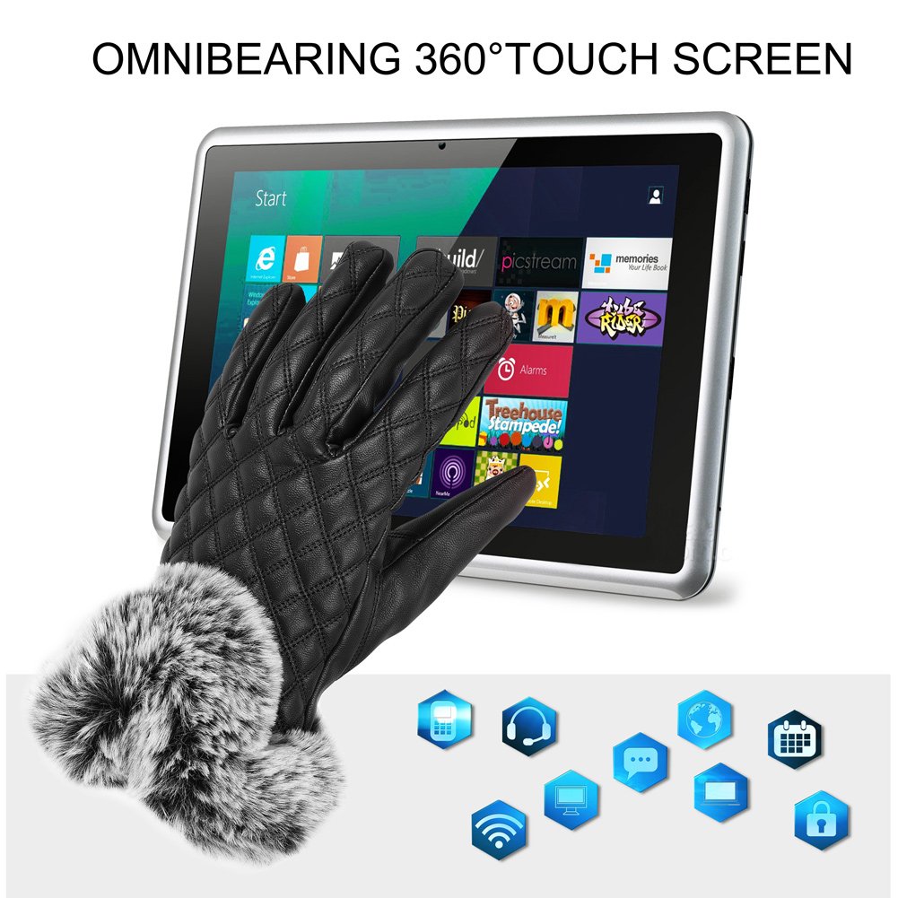 Vbiger Women\'s Winter Touch Screen Gloves