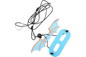 FONDOTIN 5pcs Reptile Leash Lizard Harness Adjustable for Reptile Lizard Stuff Climbing