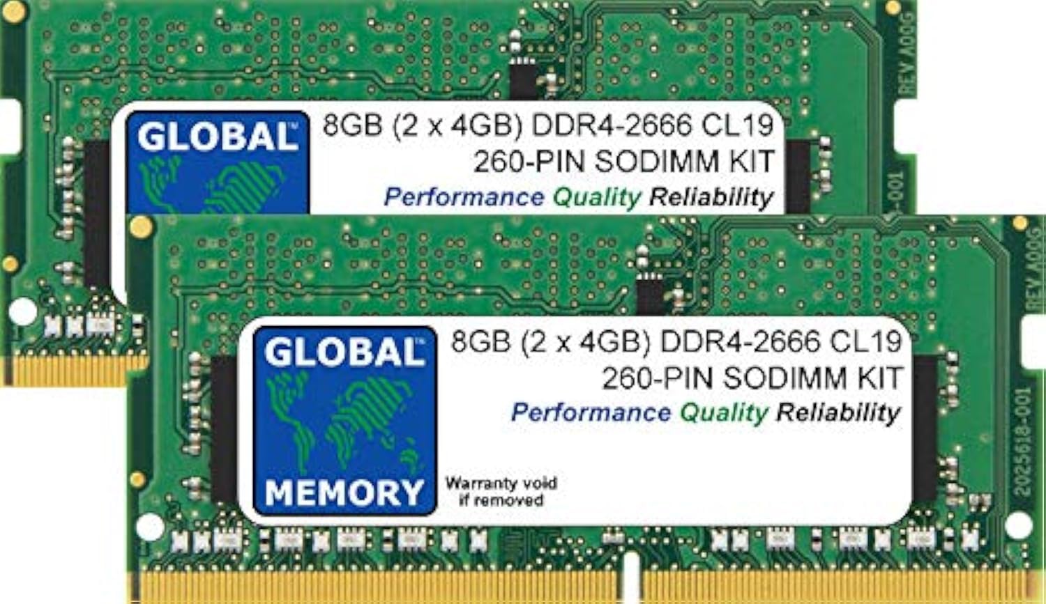8GB (2 x 4GB) DDR4 2666MHz PC4-21300 260-PIN SODIMM MEMORY RAM KIT COMPATIBLE WITH 27" RETINA 5K IMAC (2019/2020)