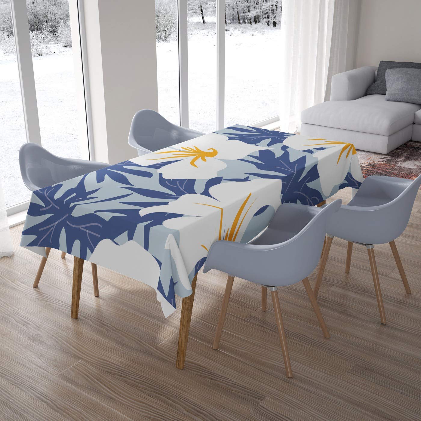 Bonamaison Kitchen Decoration, Tablecloth, 140cm x 200cm - Designed and Manufactured in Turkey