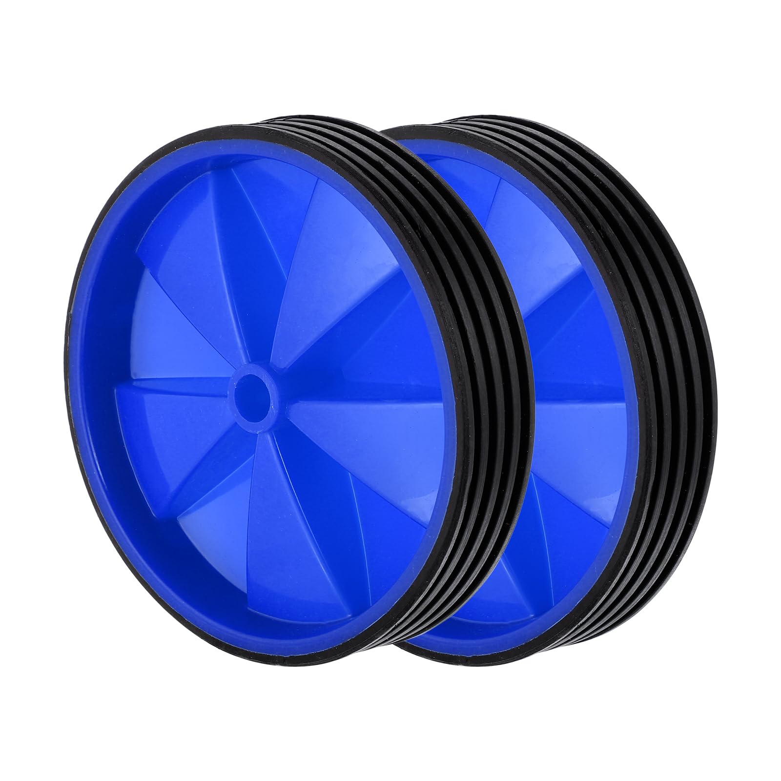 PATIKIL Bike Training Wheels, 1 Pair Bicycle Assist Wheels Balance Training Tool Replacement Parts Wheels for Girls Bike, Blue