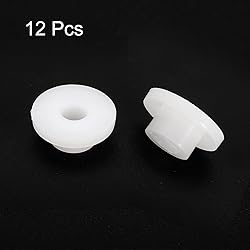 uxcell 12pcs Flanged Sleeve Bearings Plastic