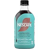 NESCAFE Espresso Sweet Vanilla, Flavoured Coffee Concentrate, Add Milk and Ice to Create Vanilla Flavoured Coffees & Lattes, 