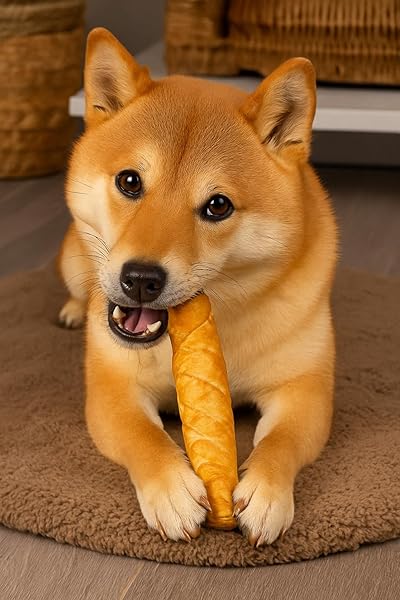 PET FACTORY 100% MADE IN USA BEEFHIDE 8″ ROLLS DOG CHEW TREATS – CHICKEN FLAVOR, 15 COUNT/1 PACK